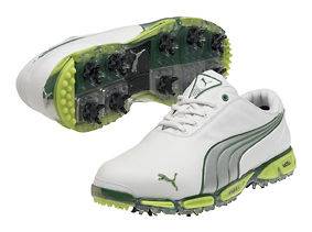 Puma Super Cell Fusion Ice Golf Shoes 2012 White/Puma Silver/ 