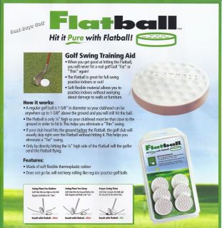 Flatball Golf Swing Training Aid   Hit it Pure with Flatball