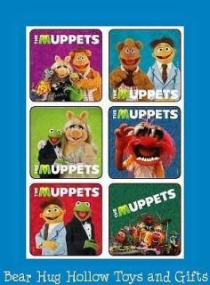 18 The Muppets Kermit the Frog Miss Piggy Fozzie Movie Stickers Party 