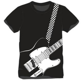 Guitar Strap Tee Shirt made by Ralph Marlin   