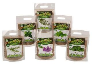 Herb Grow Bag   Includes Seeds Soil & Bag   Indoor Growing Gift Set 