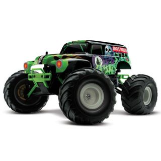 Traxxas TRA7202A 1/16 Grave Digger 2WD Monster Truck RTR w/Backpack 