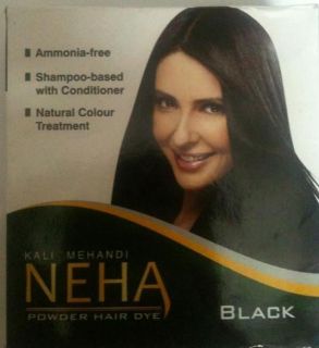   Heena Kali Mehndi Mehandi Hair Color Dye Powder 50 Gm Ammonia Free