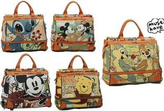 Disney cartoon figure travel handbag Luggage Bag Trolley Roller 