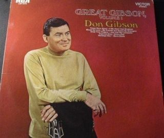   GREAT GIBSON VOL 1 RCA LSP 4378 PRODUCED BY CHET ATKINS VINYL LP