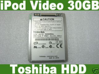   30 GB ZIF HDD For Zune 30GB iPod Video Macbook Hard Drive