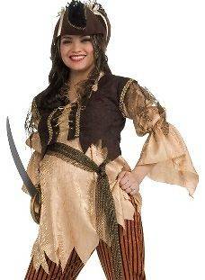 Maternity Halloween Fancy Dress Costumes Pregnant Pirate Costume 12 16