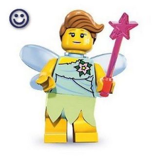 New LEGO Series 8 FAIRY Minifigure w/ Wings / Female Girl People 
