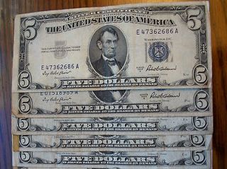 dollar silver certificate in Small Size Notes