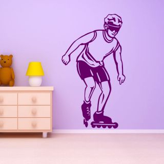 Roller Scater Sport and Hobbies Wall Art Sticker Wall Decal Transfers