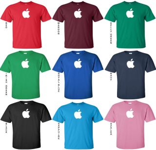 APPLE logo T shirt, Steve Jobs Memorial, Many sizes & colors