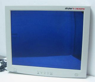 Stryker Vision 19 Monitor #240 030 900 w/Power Source