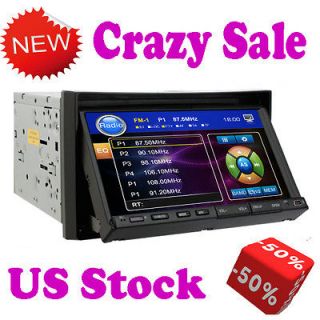 Car Stereo CD VCD DVD USB FM Player MP3 SD Double 2 Din In Dash Radio 