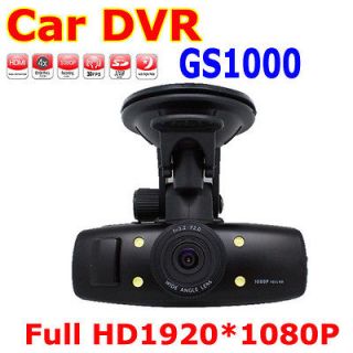 HD 1920*1080P G Sensor Night Vision Vehicle Car DVR Camera Video 