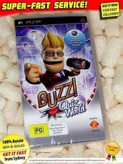    Buzz Quiz World for Sony PSP party games cheap childrens kids toys