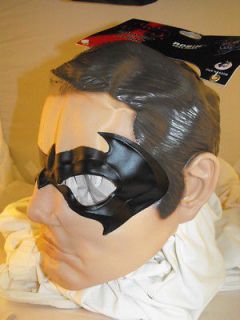   Forever ROBIN   NIGHTWING Mask ADULT VINYL HALLOWEEN Covers Whole Head