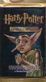 Harry Potter Trading Card Game CHAMBER OF SECRETS Booster Pack NEW 