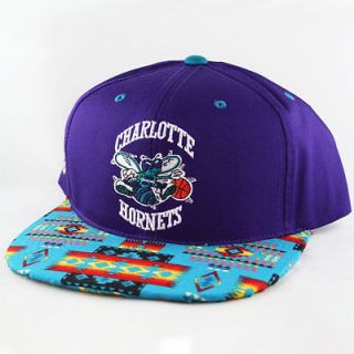   Charlotte Hornets Sports Specialties Snapback Hat Aztec Navajo NEW