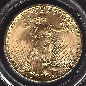 Ultra Gem 1924 Gold $20 Saint Gaudens Double Eagle Coin ~ PCGS MS66 