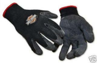 Harley Davidso​n Super Grip Rubber Coated Gloves