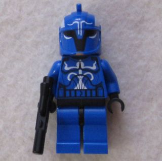 NEW LEGO STAR WARS SENATE COMMANDO CAPTAIN MINIFIG blue clone wars 