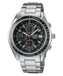   EF503D 1A MENS STAINLESS STEEL DRESS WATCH CHRONOGRAPH TACHYMETER