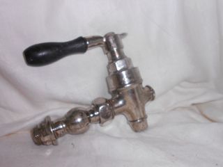 vtg FRANKLIN products NY KANT LEAK chrome tap faucet FOR soda barrel 