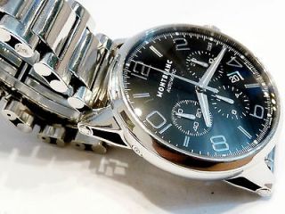 MONTBLANC TIMEWALKER CHRONOGRAPH AUTOMATIC WRIST WATCH IN FULL WORKING 