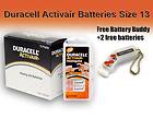 Duracell Hearing Aid Batteries Size 13 + Free Battery Buddy