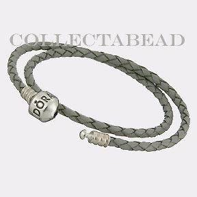 pandora double leather bracelet in Charms & Charm Bracelets