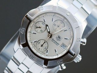 Tag Heuer 2000 Exclusive Chronograph Automatic Mens Watch!