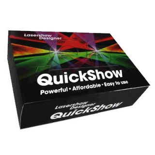   Quick Show 2 FB3 Pangolin RGB X Laser Designer Software Interface ilda