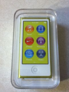 Apple iPod Nano 7th Gen 16GB Yellow *Worldwide Shipping*