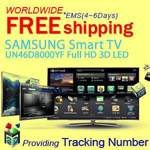 2011★ New SAMSUNG UN46D8000YF 46 3D HD LED Smart TV