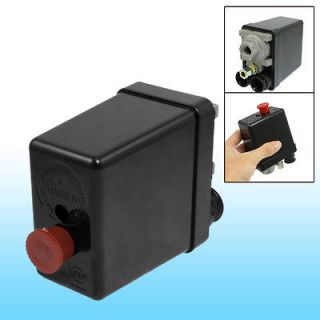 Red Push Button Air Compressor Pressure Switch AC 240V 20A 12Bar