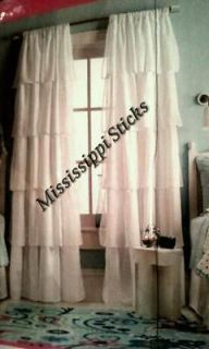 ruffled curtains in Curtains, Drapes & Valances