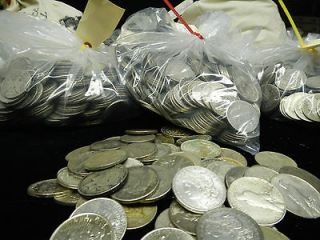 Cull Silver Morgan Dollar + Peace Dollar Lot of 25 Coins 
