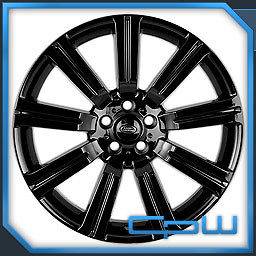 SET OF 4 GLOSS BLACK 22 WHEELS RANGE ROVER SUPERCHARGED SPORT HSE 