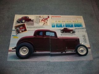 1932 Ford 5 Window Coupe Highboy Article Les Declines Modern Highboy 