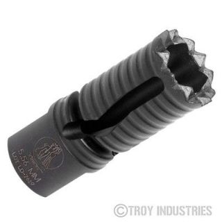 Troy Industries Medieval Muzzle Brake 5.56mm 1/2x28 RH Threaded 