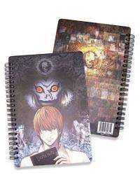 NEW* DEATH NOTE RYUK & LIGHT SOFT COVER NOTEBOOK