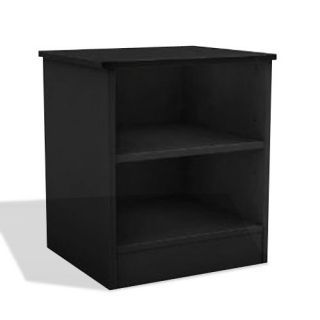 Hidden Drawer Black Night Stand, Secure your Belongings