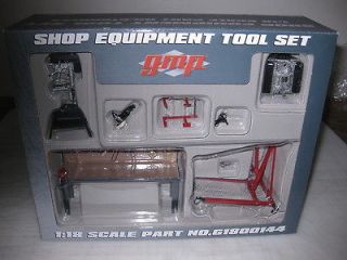 GMP ACME 118 SCALE SHOP EQUIPMENT TOOL SET   ALL CASE NEW ITEMS  