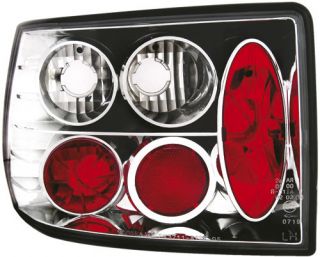 Opel Astra F Design LED Taillights Red/Crystal