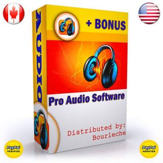 SOUND MUSIC EDITING SOFTWARE FOR AUDIO RECORDING STUDIO   FOR  