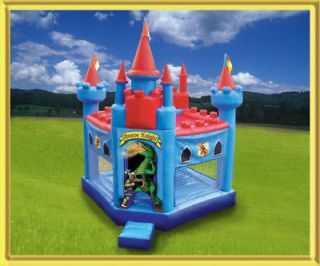 Inflatable Knight Bounce House Jumping Castle Playbed Moonwalk Bouncy 