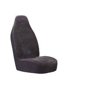 Auto Expressions Grey Gray and black Pair of Bucket Seat Cover New 