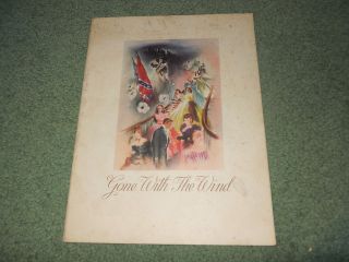 Gone With The Wind Movie Theater Souvenir Booklet #2
