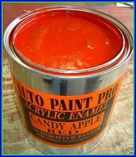 AUTO BODY SHOP PAINT ACRYLIC ENAMEL CANDY APPLE RED CODE T FORD 
