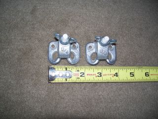 New Aluminum Awning Brackets, for 3/8 in. rod with screws, reduced 